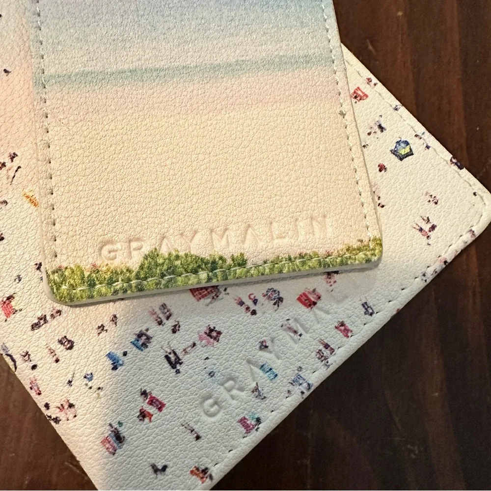 Gray Malin Beach Passport Holder and Luggage Tag Set - Picture 6 of 6